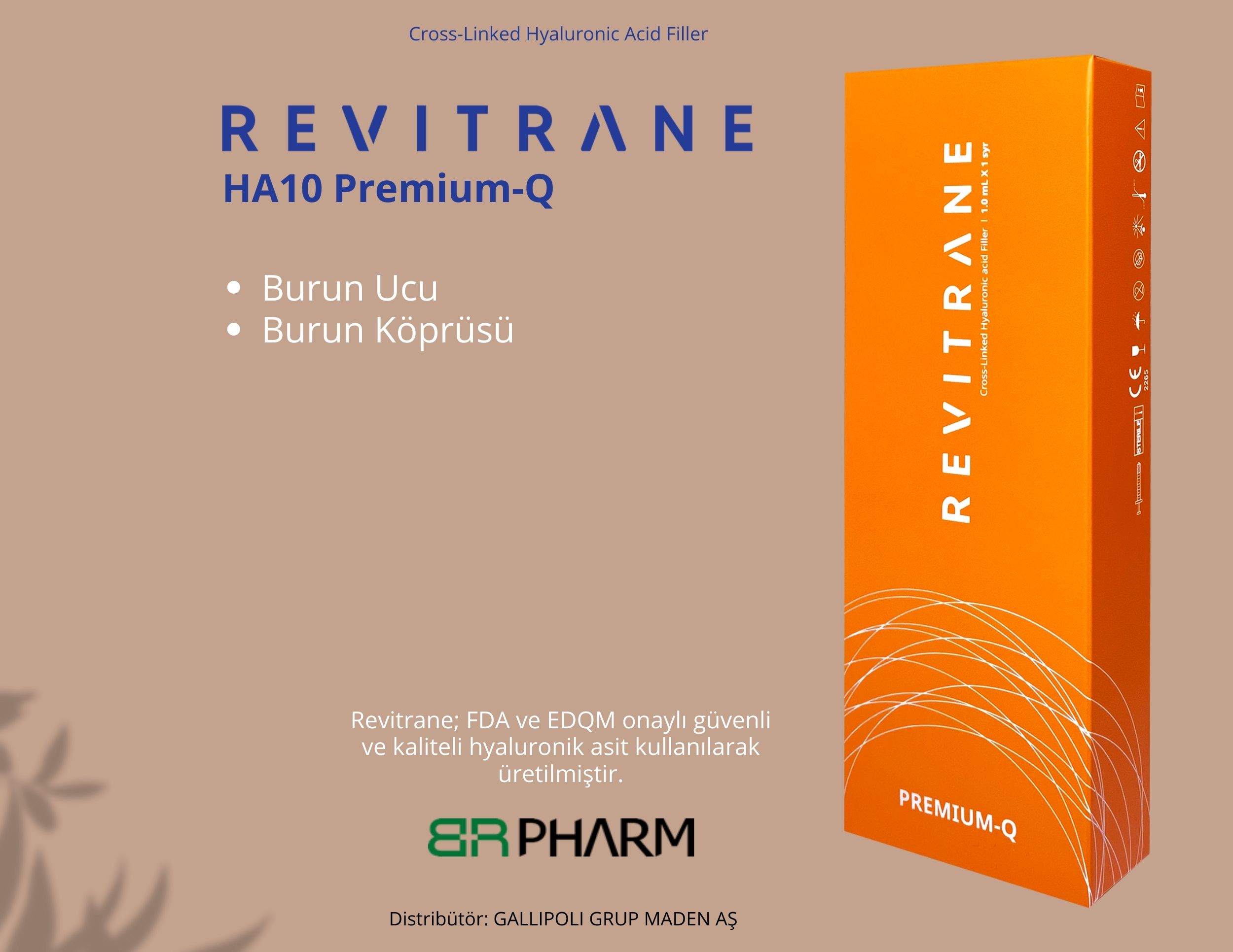 Revitrane HA 10 Dolgular (FDA onaylı hammadde)
