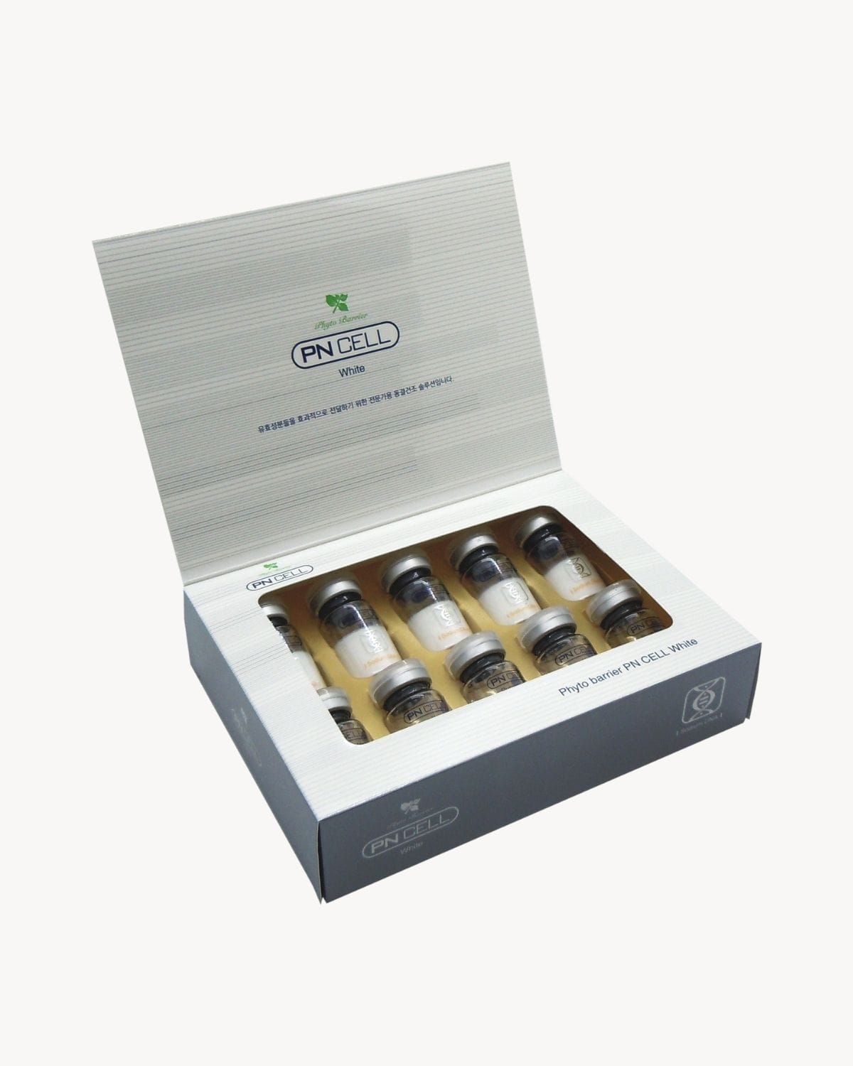 PN CELL White Açık Kutu PN CELL White açık kutu ve flakon, traneksamik asit glutatyon niasinamid içerikli leke ve pigmentasyon mezoterapisi